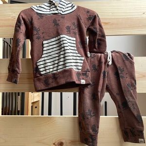 Lulu and roo where the wild things are jogger set